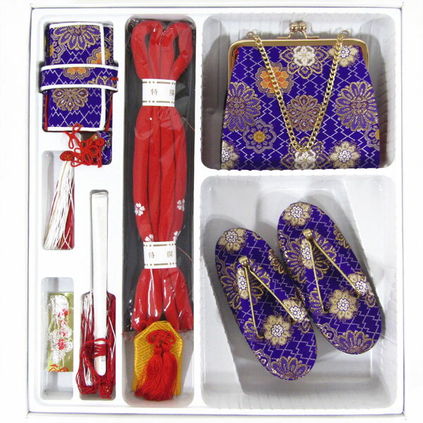 [送料込み]七五三女の子3歳箱セコ7点セットhgea04紫