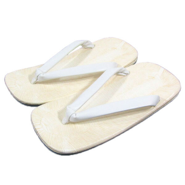 ジュニア 雪駄 白鼻緒 日本製 set07(23cm)