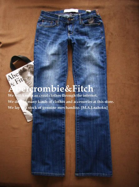 1936-7新品★アバクロンビー＆フィッチ Abercrombie&Fitch★ヴィンテージストレッチデニム901 EMMA STRETCH★WOMENS ジーンズ