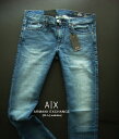 9203-8新品★アルマーニエクスチェンジ ARMANI EXCHANGE★A|X ヴィンテージデニム3213 J13 SLIM★MENS　ジーンズ