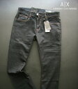 9213-8新品★アルマーニエクスチェンジ ARMANI EXCHANGE★A|X ヴィンテージデニム3215 J13 SLIM★濃色★MENS　ジーンズ