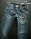 9170-8新品★アルマーニエクスチェンジ ARMANI EXCHANGE★A X ヴィンテージデニム3208 J16 STRAIGHT★MENS ジーンズ