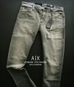 9234-6新品★アルマーニエクスチェンジ ARMANI EXCHANGE★A|X ヴィンテージJOGG系デニム3227 J14 SKINNY★グレー系★MENS★メンズ　ストレッチ　ジーンズ