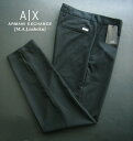 9300新品★アルマーニエクスチェンジ ARMANI EXCHANGE★A|X デザインロゴプレートパンツ3249★黒★29★MENS★