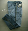 9586新品★アルマーニエクスチェンジ ARMANI EXCHANGE★A|X デザイン別珍パンツ3268★紺★31★MENS★