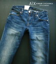 9617-8新品★アルマーニエクスチェンジ ARMANI EXCHANGE★A|X ヴィンテージデニム3276 STRAIGHT★MENS　ジーンズ