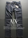 5660-4新品★アルマーニエクスチェンジ ARMANI EXCHANGE★A|X ヴィンテージデニム208 STRAIGHT★MENS★