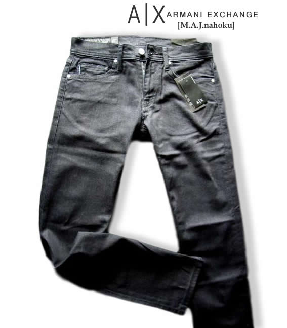 8734新品★アルマーニエクスチェンジ ARMANI EXCHANGE★A|X ヴィンテージデニム3122 SLIM★濃紺★30★MENS★メンズ　ジーンズ