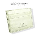 9435新品★アルマーニエクスチェンジ ARMANI EXCHANGEA｜X カードケース3209★白★MENS