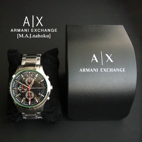 エンポリオアルマーニ AR6072 腕時計（メンズ） 8694新品★アルマーニエクスチェンジ ARMANI EXCHANGE★A｜X 時計　クロノグラフ★【AX2163】★MENS★メンズ