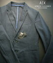 9478-97新品★アルマーニエクスチェンジ ARMANI EXCHANGE★デザインジャケット3010★紺★MENS★