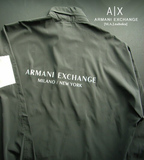 9672訳有・新品★アルマーニエクスチェンジ ARMANI EXCHANGE★後ロゴダブルジップジャケット3306★黒★XXL★MENS★大きいサイズ