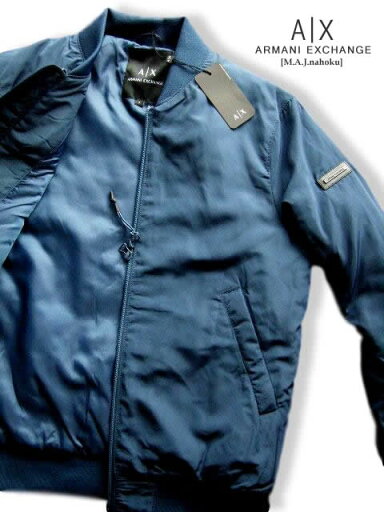 8696-705新品★アルマーニエクスチェンジ ARMANI EXCHANGE★A|X中綿ナイロンダブルジップジャケット3108★青紺★MENS★メンズ 8696-705新品★アルマーニエクスチェンジ ARMANI EXCHANGE★A|X中綿ナイロンダブルジップジャケット3108★青紺★MENS★メンズ