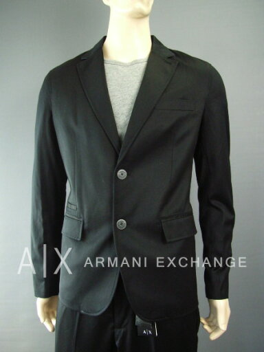 7189新品★アルマーニエクスチェンジ ARMANI EXCHANGE★セットアップスーツ2610★黒★38・29★MENS★ 7189新品★アルマーニエクスチェンジ ARMANI EXCHANGE★セットアップスーツ2610★黒★38・29★MENS★