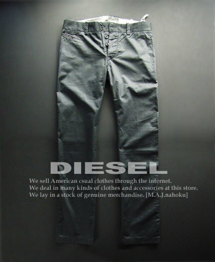 6384-7新品★ディーゼル　DIESEL★デザインパンツ2634　