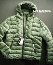 8662新品★ディーゼル　DIESEL★中綿ジャケットK263★カ