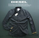 ◆ディーゼル・DIESEL：MENS　袖口にヘビーなヴィンテージスパンコールが装飾されたデザインシャツ　です。 【カラー】黒【サイズ／実寸】 S　：肩幅43cm　袖丈62cm　着丈68cm　胸囲98cm M　：肩幅44cm　袖丈64cm　着丈70cm　胸囲100cm L　：肩幅46cm　袖丈66cm　着丈71cm　胸囲105cm 【素材】コットン97％　エラスティン3％【品質】正規直営店購入・新品未使用品【発送】ページ下部に詳細記載。3061-4新品★ディーゼル DIESEL★デザインドレスシャツ210★黒★MENS★ 新品★ディーゼル　DIESEL★デザインドレスシャツ210★黒★MENS★です。No3061−4 ● 商品説明 ●◆大人気DIESELのお品です。新作・新物を随時ご紹介しております。◆商品はアメリカ正規直営店にて当方が直接買い付けている、【正真正銘100％本物】ですのでご安心下さい。 ◆ディーゼル・DIESEL：MENS　袖口にヘビーなヴィンテージスパンコールが装飾されたデザインシャツ　です。 【カラー】黒【サイズ／実寸】 S　：肩幅43cm　袖丈62cm　着丈68cm　胸囲98cm M　：肩幅44cm　袖丈64cm　着丈70cm　胸囲100cm L　：肩幅46cm　袖丈66cm　着丈71cm　胸囲105cm 【素材】コットン97％　エラスティン3％【品質】正規直営店購入・新品未使用品【発送】ページ下部に詳細記載。 ● 注意事項 ● ◆写真は同タイプ他のサイズを使用している場合もございます。 ◆できるだけ商品をお分かりいただけるよう実物に近いカラーを再現できるように心がけておりますが、ブラウザ・環境により若干異なってしまうことがありますのでご了承ください。 ◆ご購入頂く前に営業日カレンダーをご覧下さい。不在でメールのやり取りや発送が出来ない日がある場合は事前に記載させていただくようにしております。 ◆万が一偽物だった場合はもちろん全額返金、いたします。 ◆他にも日本未入荷ブランド（もちろんすべて正規店購入の本物です！）をお取り扱いしております。パンツ　NEWS ◆この商品は他の店舗でも販売しております。在庫数の更新は随時行っておりますが、お買い上げいただいた商品が、品切れになってしまうこともございます。その場合、キャンセルとさせていただく場合もございますことをあらかじめご了承ください。