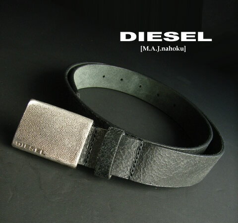 8129-30新品★ディーゼル DIESEL★ヴィンテージ牛革バックルベルト3107★ITALY製★黒★MENS★イタリー製 8129-30新品★ディーゼル DIESEL★ヴィンテージ牛革バックルベルト3107★ITALY製★黒★MENS★イタリー製