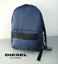 ディーゼル ショルダーバッグ メンズ 8657新品★ディーゼル　DIESEL★デザインリュックK258 PC収納付き★紺★MENS★