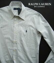 1982-3新品★ラルフローレン RALPH LAUREN★胸ロゴチェックシャツK229★白系エンジ黒★BOYS★