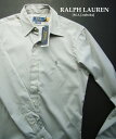 2009新品★ラルフローレン RALPH LAUREN★胸ロゴシャツJ334 OXFORD★グレー★S★MENS★