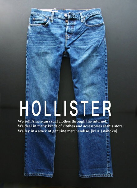 2439-43VizX^[ HOLLISTERBe[Wfj2101 CLASSIC STRAIGHTMENS