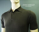 ジョンスメドレー ポロシャツ メンズ 764新品★JOHN SMEDLEY ジョンスメドレー★ポロニット★茶系★S★MENS★