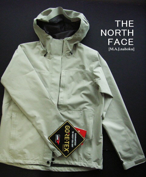 8085新品★ザ ノース フェイス THE NORTH FACE★ゴアテックス GORE−TEX レインテックス 上下セット 3193★ベージュ／黒★S★WOMENS