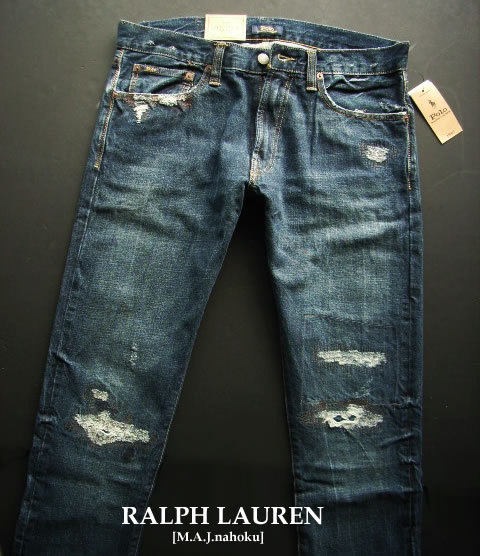 ラルフローレン 3793-7新品★ラルフローレン RALPH LAUREN ★ヴィンテージ加工デニムパンツ3201 SULLIVAN SLIM★MENS ジーンズ