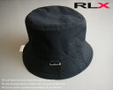 827新品★ラルフローレン RALPH LAUREN★RLX ゴルフ帽子★黒★S/M★MENS
