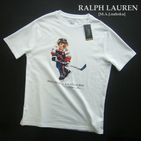 3779新品★ラルフローレン RALPH LAUREN★ベアTシャツ3111★白★BOYS