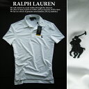 3136新品★ラルフローレン RALPH LAUREN★胸ロゴポロシャツ★白★S★MENS★