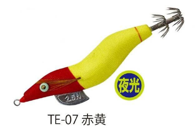 乐天商城 - 林釣漁具製作所 餌木猿ツツイカエギ 2.5号 TE-07 赤黄