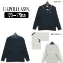 ★【あす楽対応】US851901 d5260 U.S. POLO ASSN スクールセーター 20オフホワイト 61ネイビー 120cm 130cm 140cm 150cm 160cm 170cm ※メール便では発送できません 子供服 女の子 男の子 スクール セーター ジュニア プチ フォーマル 学校 制服 su109