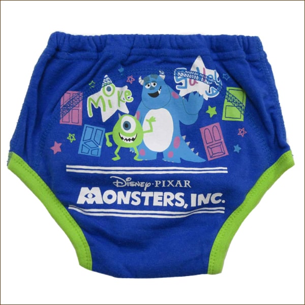 下着 トレーニングパンツ 3枚セット ネコポス便は送料無料 Disney Pixar ディズニーピクサー ベビー 赤ちゃん 子供用 インナー パンツ セット トイレトレーニング おむつ外し Set1100 90cm 3層 モンスターズインク トレパン キッズ 男の子 ショーツ トイトレ