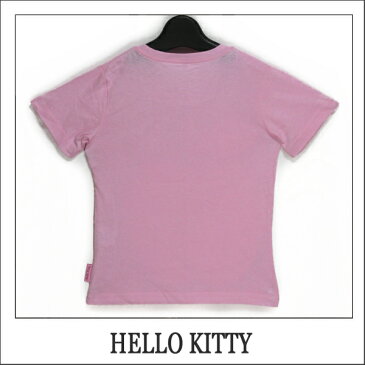 女の子 半袖 Tシャツ 742KT0031 ハローキティ 半袖Tシャツ 薄ピンク 濃ピンク 100cm 110cm 120cm 130cm メール便は送料無料♪ HELLO KITTY サンリオ Sanrio 子供服 キッズ ジュニア 半袖 カットソー 綿100% ピンク 桃 su106