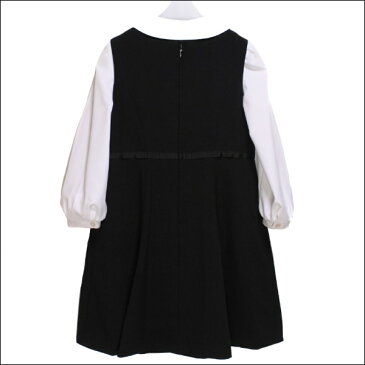 ★フォーマル ブラウス付き ジャンパースカート 110cm 120cm 130cm ブラック 1771-2309 CHOPIN deux ショパン ドゥ ショパン 宅配便送料無料♪ こども 女の子 キッズ 卒園式 入学式 面接 受験 冠婚葬祭 七五三 結婚式 スーツ 黒 白 zs815 北海道と沖縄県ご注文不可