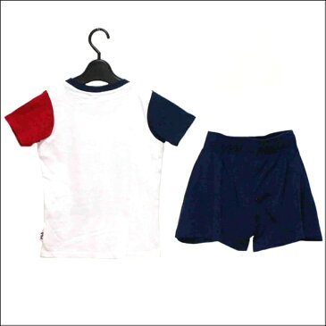 FILA 半袖 Tシャツ キュロット 上下セット 100cm 110cm 120cm 130cm 01ホワイト 03グレー G6862 フィラ 子供服 女の子 キッズ ジュニア 半袖 半T 2点セット セット 上下 セットアップ 白 灰 ra-k