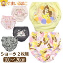 下着 女の子 キャラクター ショーツ 2枚 セット 100cm 110cm 120cm ベル 美女と野獣 101匹わんちゃん マイメロディ set0927 ディ...