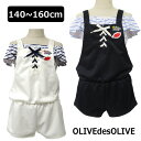 ★★ OLIVE des OLIVE サロペット 水着 3点...