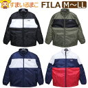 メンズ FILA 中綿 ジャンパー M L LL KH RD