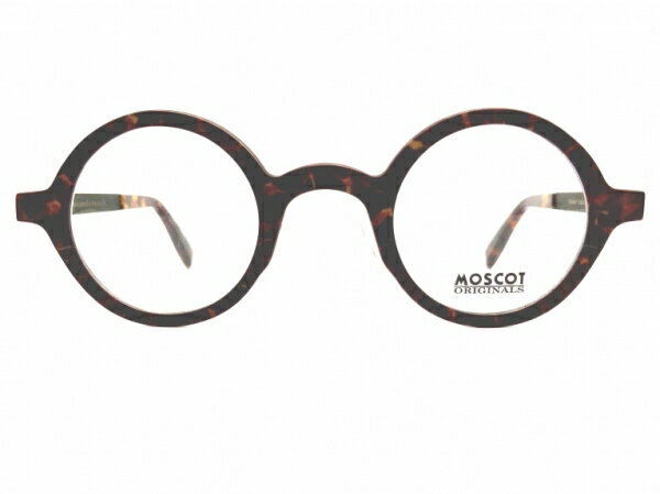 [2593329] MOSCOT(モスコット) OLMAN-T COL.Tortoise/Pine TITANIUM 【中古】未使用品（デッドストック）（SD）