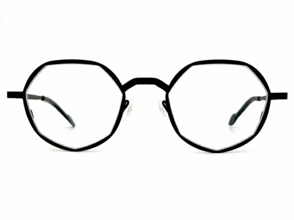 [2613775] komorebi eyewear(コモレビアイウェア) nicolai night black 若干キズ 【中古】訳あり品。大変お得な商品 (W）