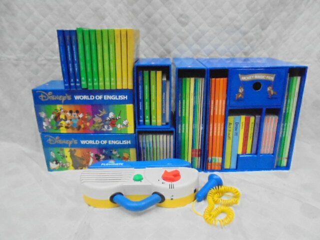 日本最大の 幼児英語教材 店ママのガレージセールプレイアロングは付きません キッズ用教材 お道具箱 Dfg7094 ミニーパッケージ ｄｗｅディズニー英語システムワールドファミリー 中古 Dfg7094 教材 旧タイプ ミッキーマジックペンセット 教材