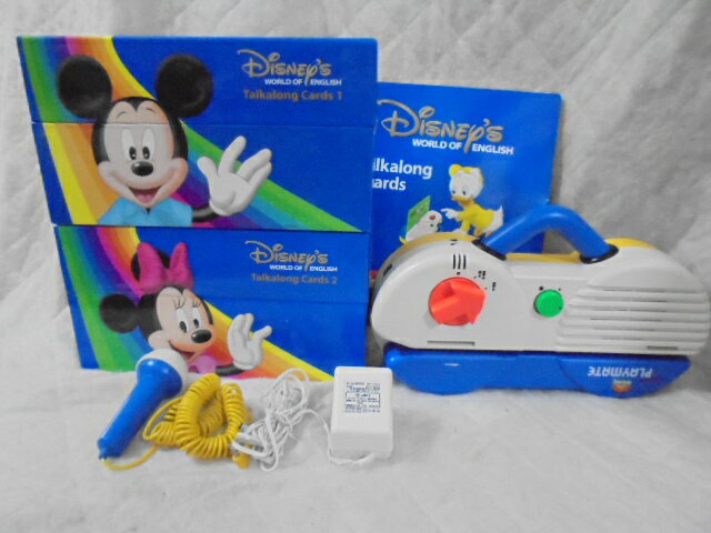 G8757 中古 Answer Dweディズニー英語システム Question And Answer Cards対応の機械 教材 両面タイプデジタルトークアロング ワールドファミリー 幼児英語教材 店ママのガレージセール Question And Answer Cards対応の機械 両面タイプデジタルトークアロング