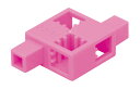 Artecブロック ハーフD ピンク 8ピース ArTec ブロック ハーフD ピンク8pcsセット