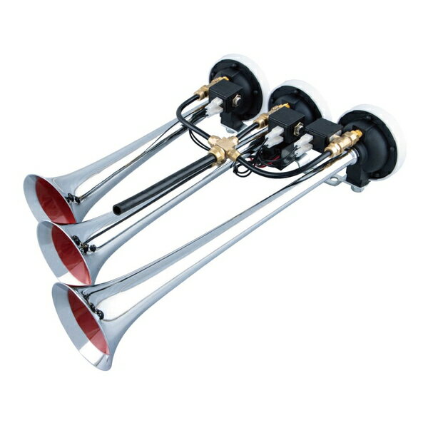 3連エレクトロホーン 390×270×102mm 505890 ジェットイノウエ 3連エレクトロホーン 505890