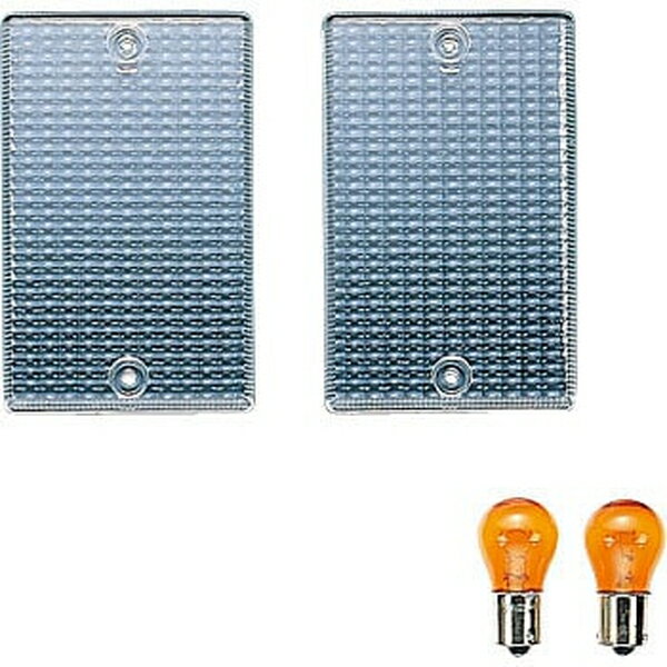 ウインカーレンズ いすゞ2tエルフ用 526419 ジェットイノウエ ウインカーレンズ いすゞ2tエルフ用 526419