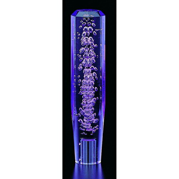 クリスタル泡シフトノブ パープル 200mm/口径12×1.25mm 560705 ジェットイノウエ クリスタル泡シフトノブ パープル 200 560705