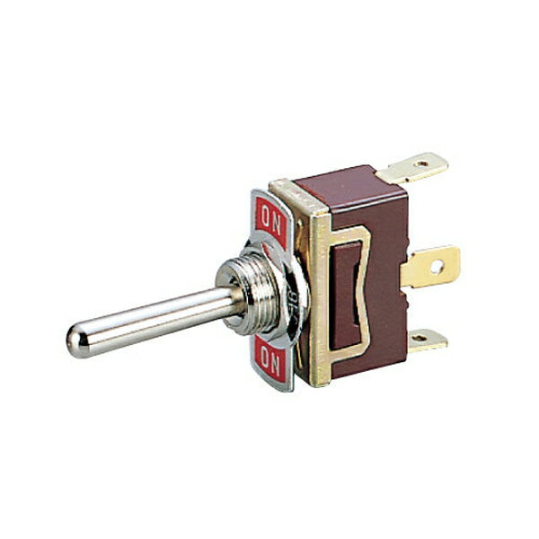 トグルスイッチ ON/OFF/ONタイプ 30mm/2系統切り替え 591204 ジェットイノウエ トグルスイッチ ON/OFF/ONタイプ 30 591204